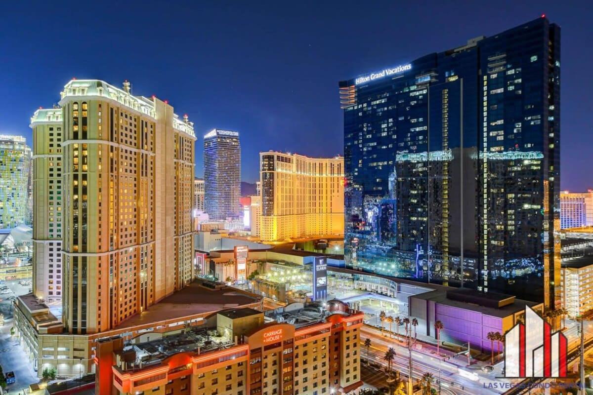Mgm Signature-33-709 F1 Track & Strip View Balcony Las Vegas Ngoại thất bức ảnh