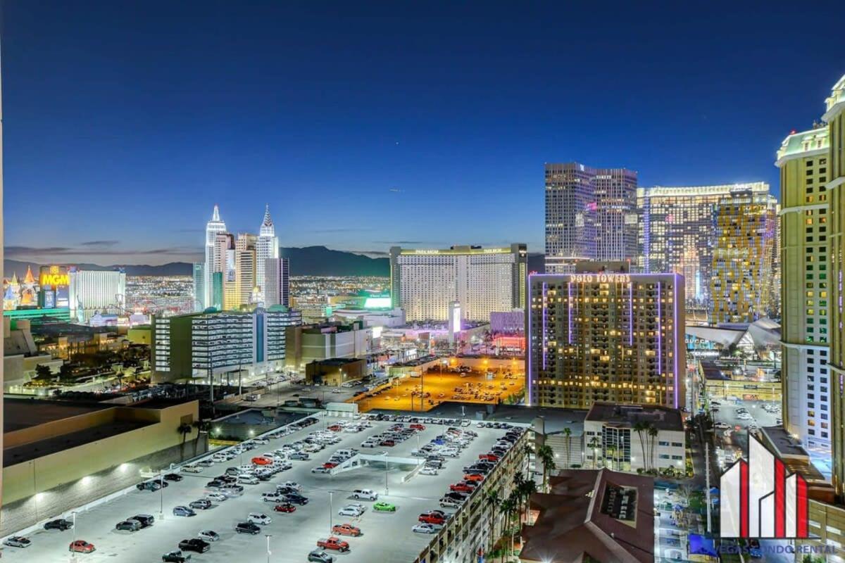 Mgm Signature-33-709 F1 Track & Strip View Balcony Las Vegas Ngoại thất bức ảnh