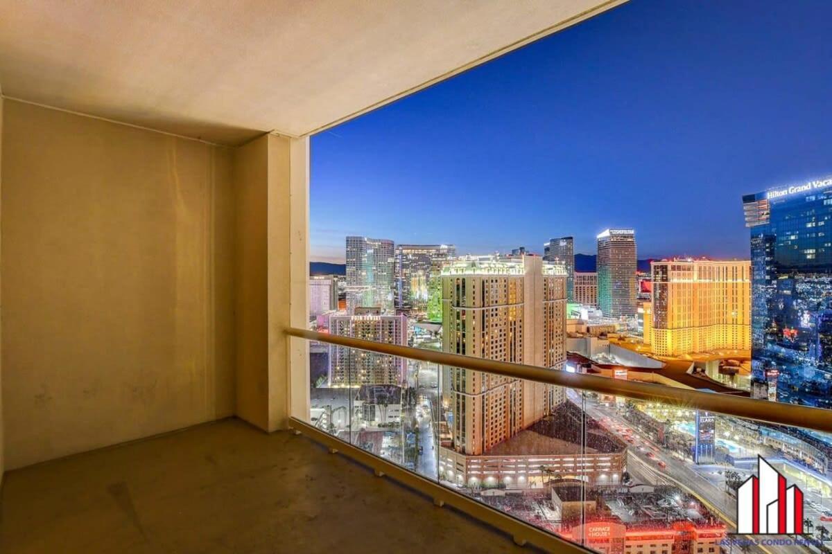 Mgm Signature-33-709 F1 Track & Strip View Balcony Las Vegas Ngoại thất bức ảnh
