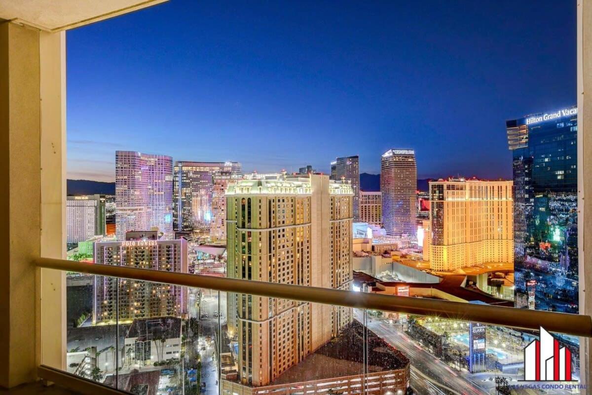 Mgm Signature-33-709 F1 Track & Strip View Balcony Las Vegas Ngoại thất bức ảnh