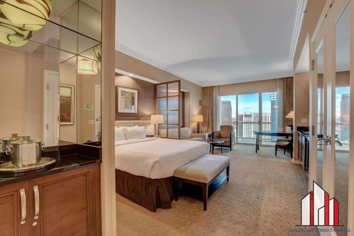 Mgm Signature-33-709 F1 Track & Strip View Balcony Las Vegas Ngoại thất bức ảnh