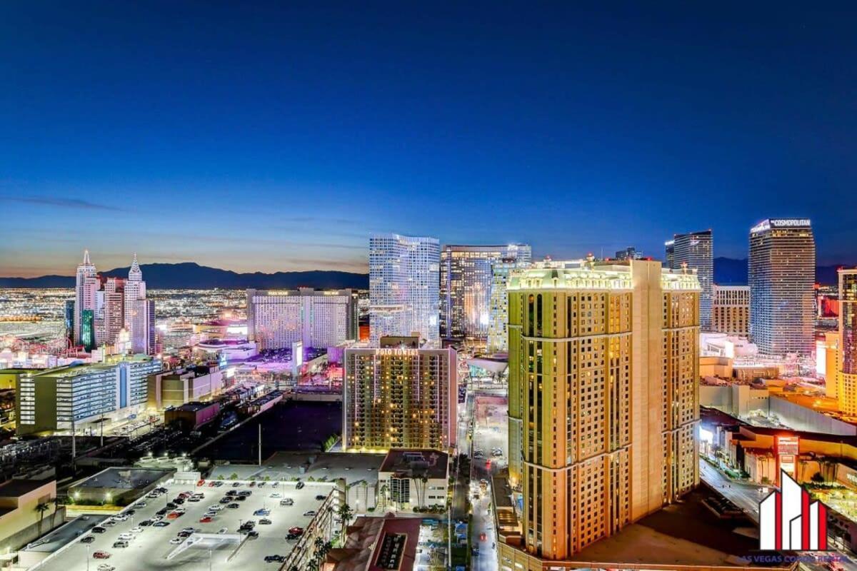 Mgm Signature-33-709 F1 Track & Strip View Balcony Las Vegas Ngoại thất bức ảnh