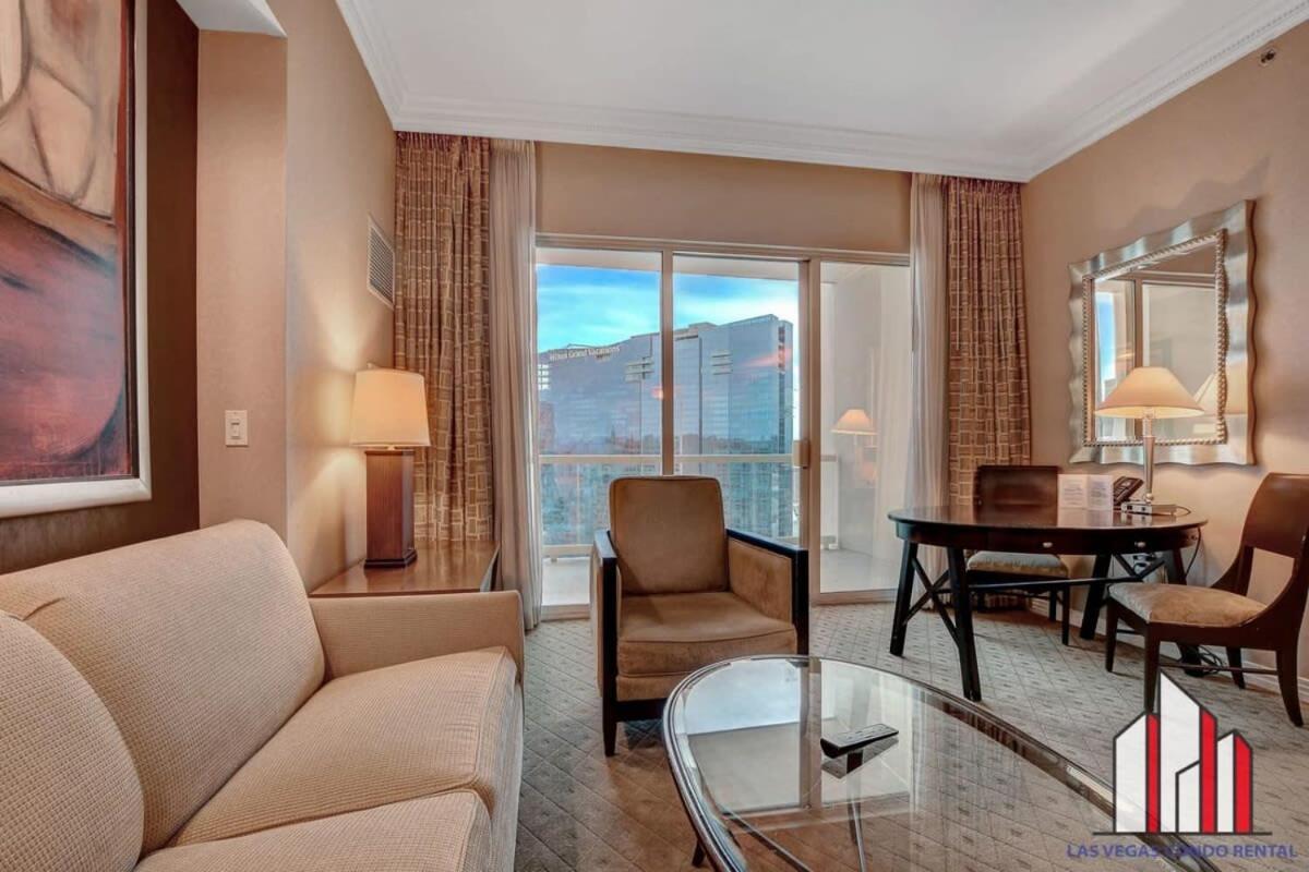 Mgm Signature-33-709 F1 Track & Strip View Balcony Las Vegas Ngoại thất bức ảnh