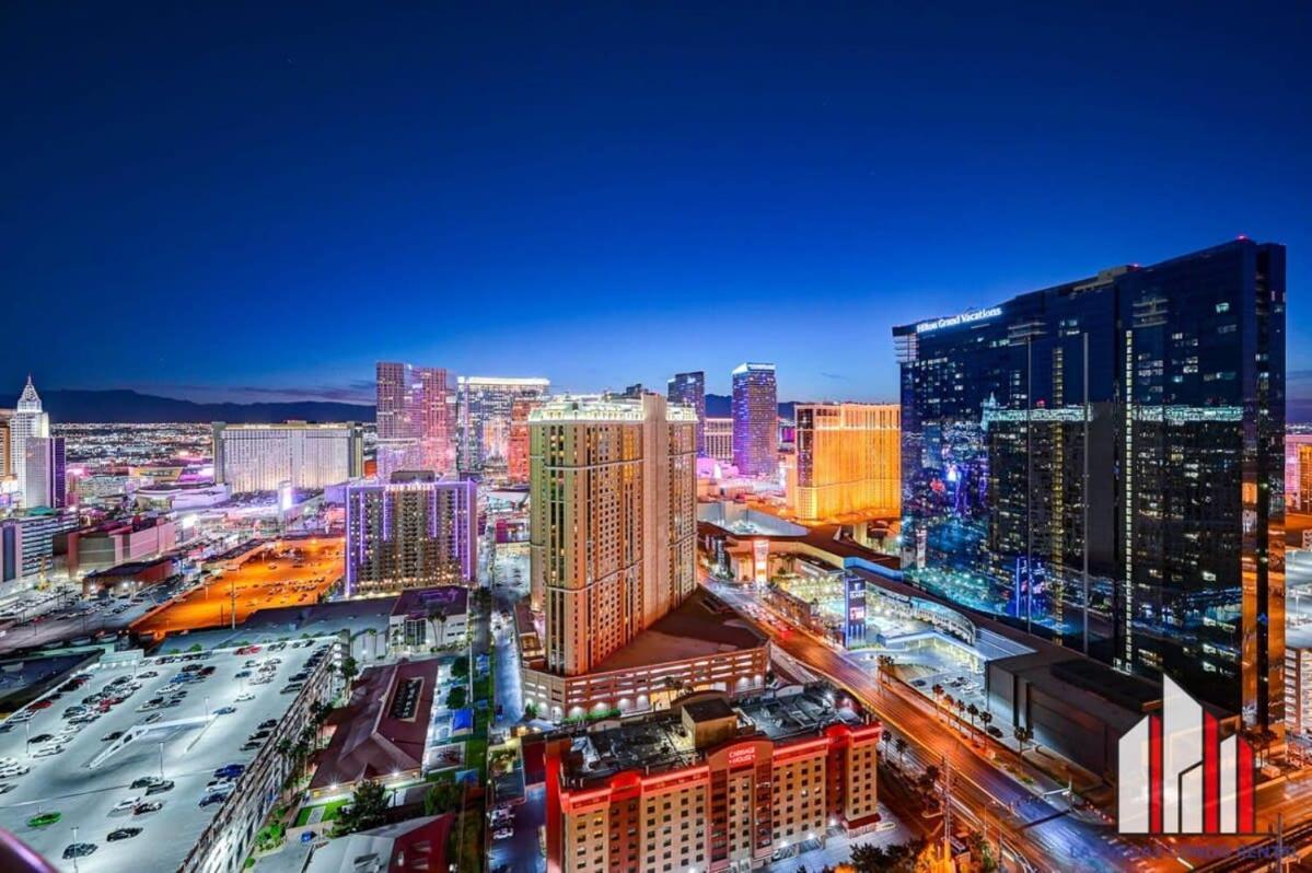 Mgm Signature-33-709 F1 Track & Strip View Balcony Las Vegas Ngoại thất bức ảnh