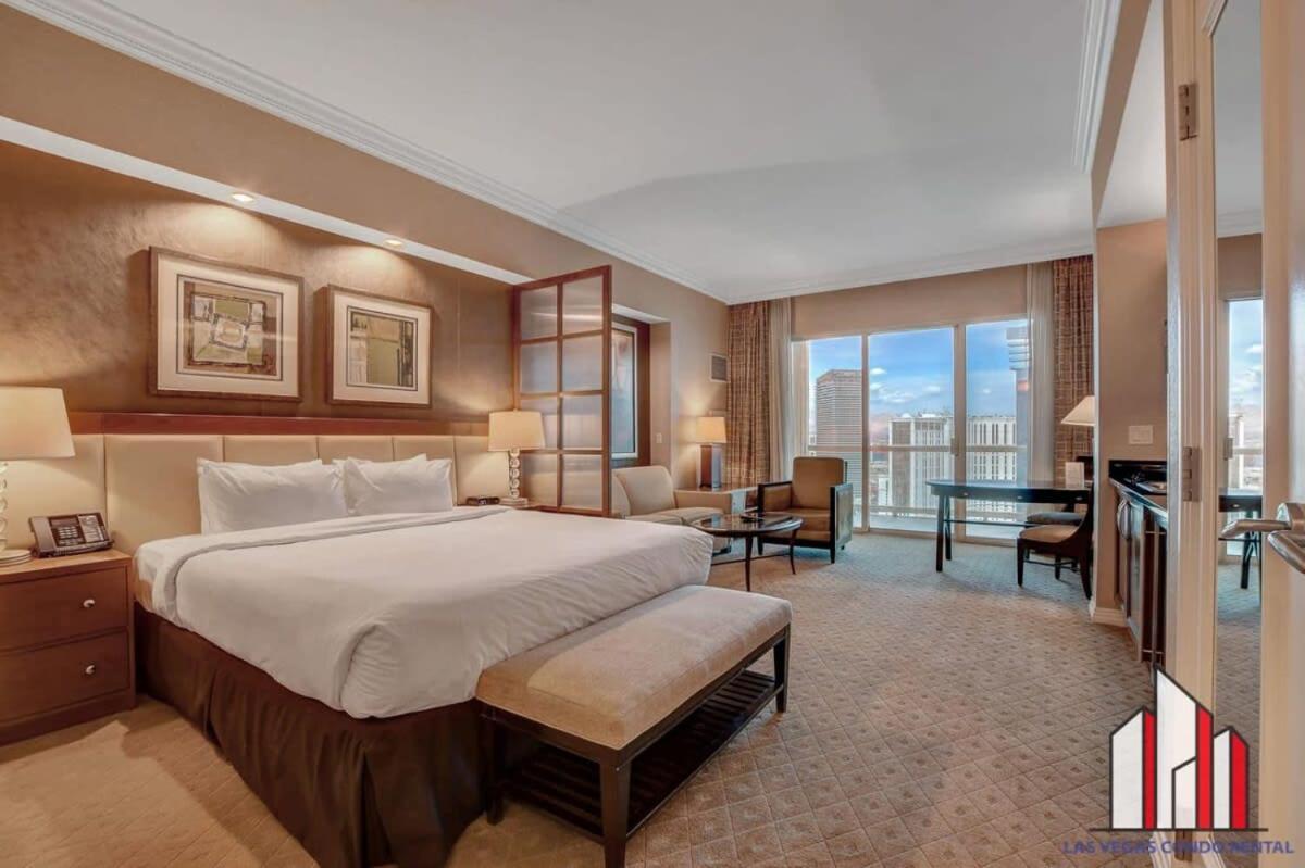 Mgm Signature-33-709 F1 Track & Strip View Balcony Las Vegas Ngoại thất bức ảnh