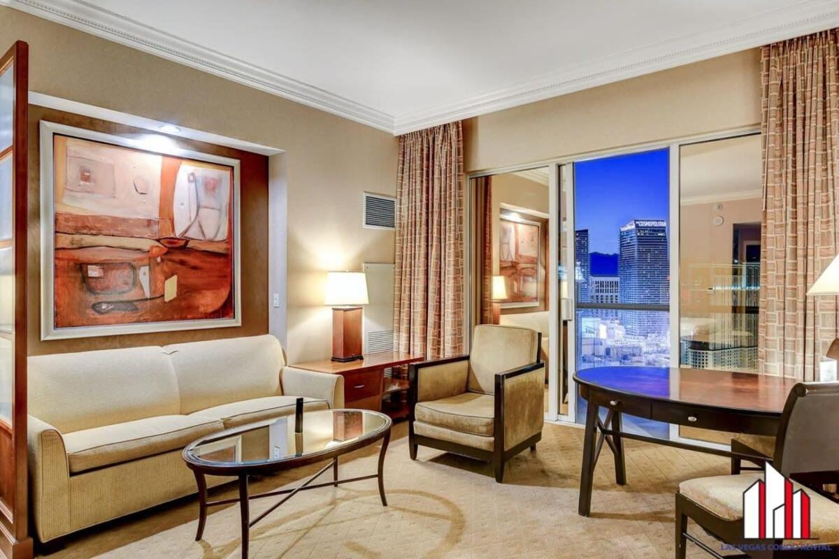 Mgm Signature-33-709 F1 Track & Strip View Balcony Las Vegas Ngoại thất bức ảnh